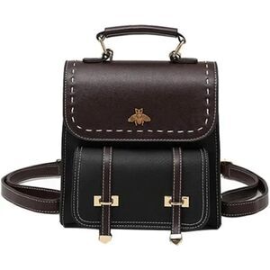 New Women's Midori Small Backpack Black